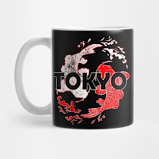 Red koi Mug